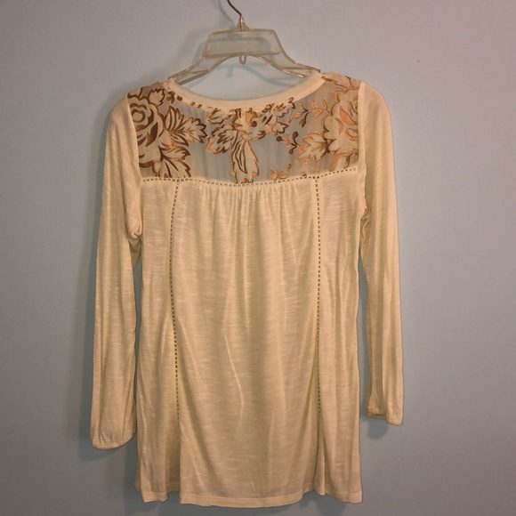 Gold Anthropology Top - Picture 2 of 6